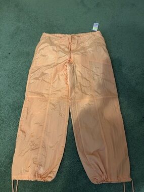 Wild Fable Peachy Nylon Elastic Waist Pants